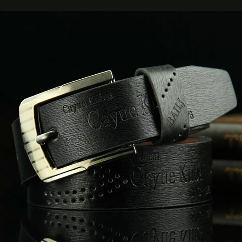 Men's black belt - Picture 2 of 3